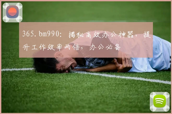 365.bm990：揭秘高效办公神器，提升工作效率两倍，办公必备